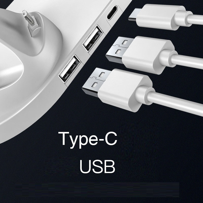 6-in-1 Wireless Charger: Fast charging station for iphone and Apple Watch, all in one sleek design